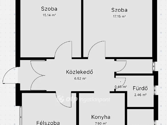 Eladó ház Pápa 62 nm