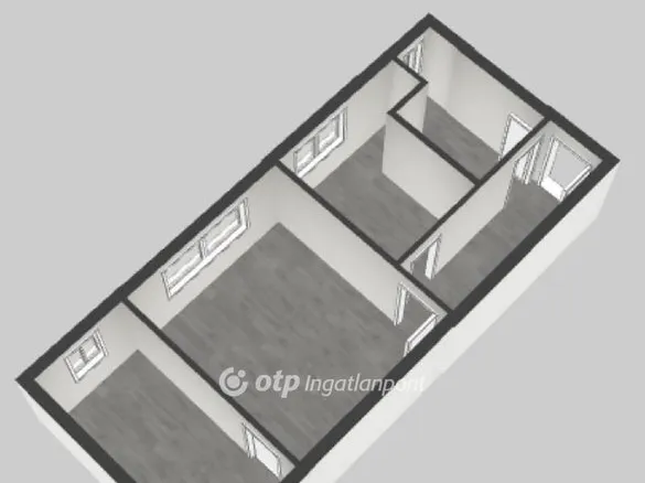 Eladó lakás Pápa, Vajda Péter-lakótelep 45 nm