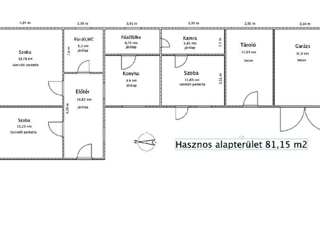 Eladó ház Nyirád 81 nm