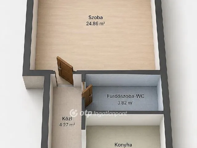 Eladó lakás Pápa 38 nm