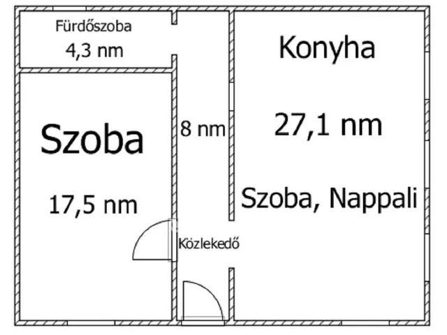 Eladó ház Ajka 57 nm