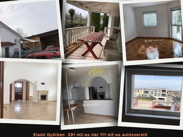 Eladó ház Győr, Szitásdomb 291 nm