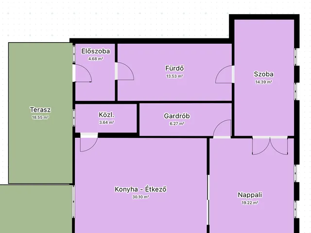Eladó lakás Budapest XV. kerület, Rákospalota 101 nm