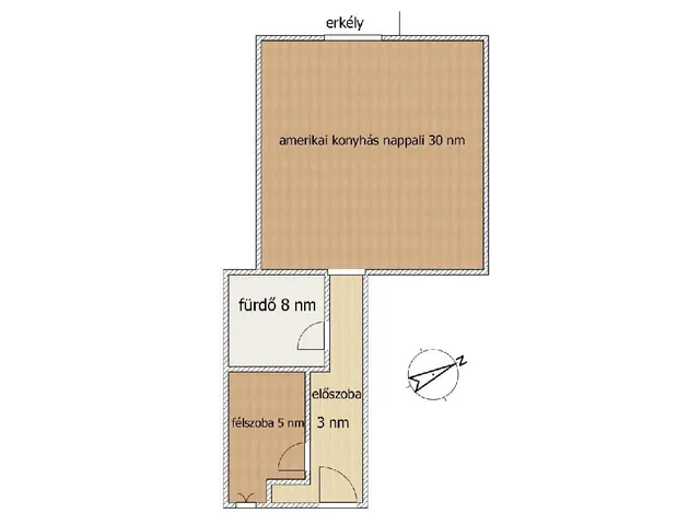 Eladó lakás Budapest XIV. kerület 46 nm