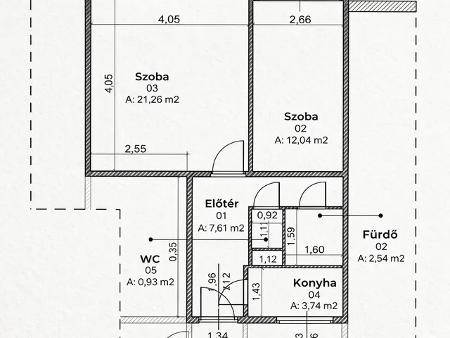 Eladó lakás Budapest XIV. kerület, Rákosfalva 49 nm