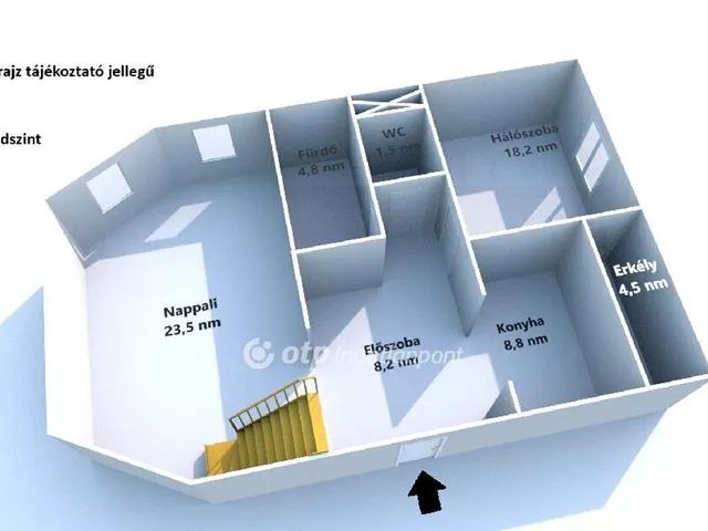 Eladó lakás Budapest IV. kerület, Káposztásmegyer 88 nm