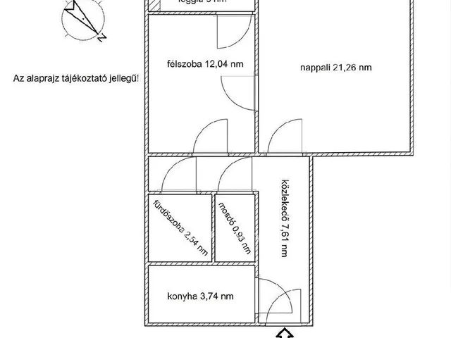 Eladó lakás Budapest XIV. kerület 49 nm