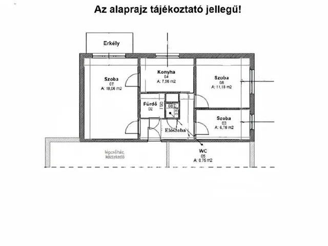 Eladó lakás Budapest XI. kerület 55 nm