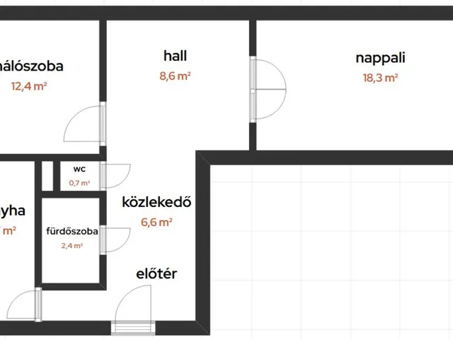 Eladó lakás Budapest XV. kerület, Újpalota 57 nm