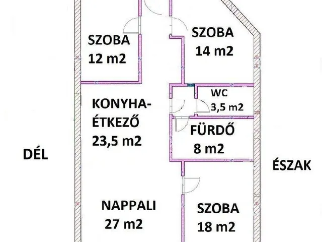 Eladó lakás Budapest XI. kerület 111 nm