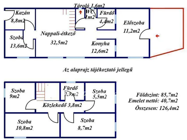 Eladó ház Albertirsa 126 nm