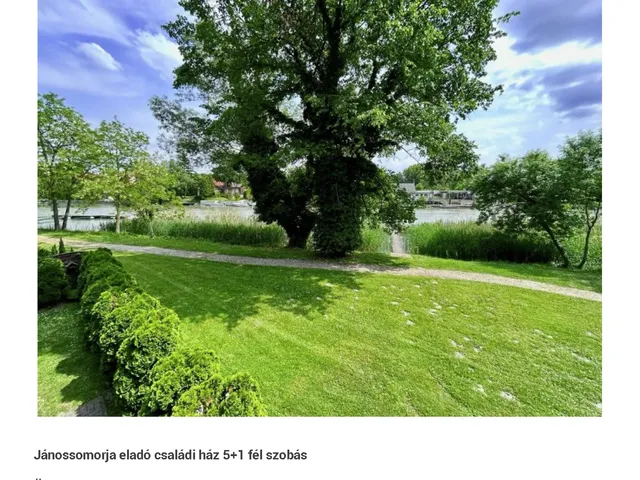 Eladó ház Jánossomorja, Mosonszentjános 345 nm