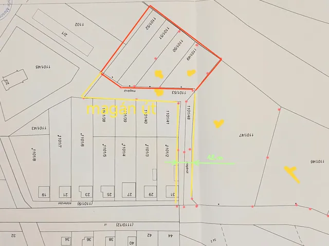 Eladó telek Kimle 1000 nm