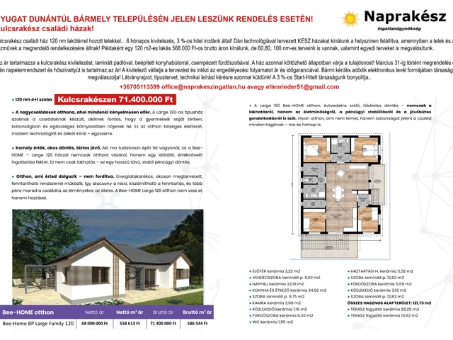 Eladó ház Mosonmagyaróvár, Magyaróvár 120 nm