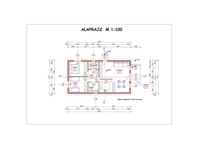 Eladó ház Máriakálnok 54 nm