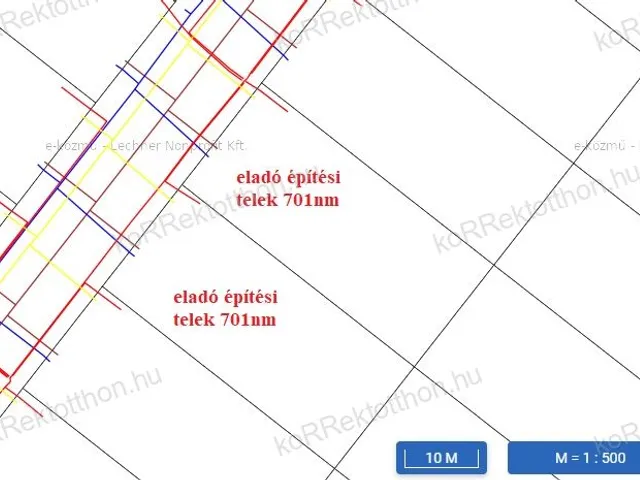 Eladó telek Jászberény 701 nm
