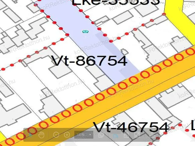 Eladó telek Jászberény 1486 nm