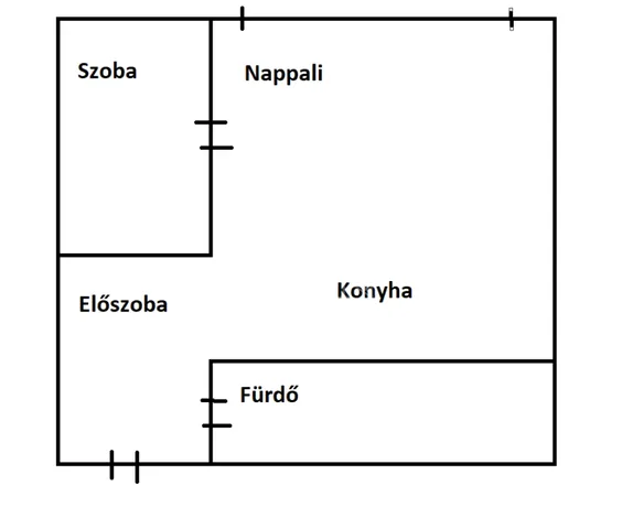 Eladó lakás Budapest XX. kerület, Kossuthfalva 50 nm