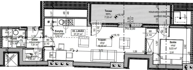 Eladó lakás Budapest VI. kerület 37 nm