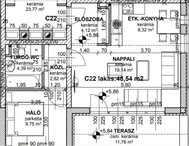 Eladó lakás Sopron 48 nm