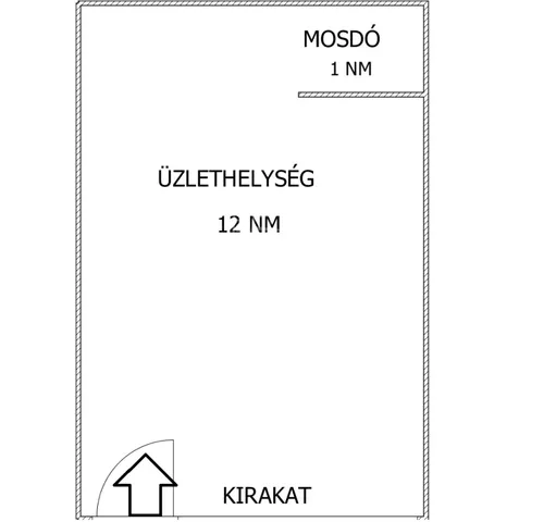 Kiadó kereskedelmi és ipari ingatlan Budapest XIV. kerület, Herminamező 13 nm