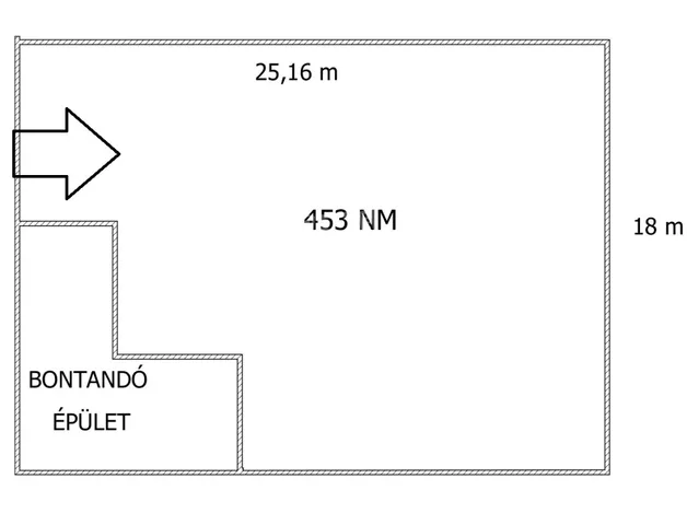 Eladó telek Budapest XV. kerület, Rákospalota 453 nm