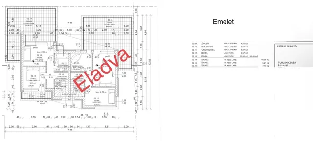 Eladó ház Budapest III. kerület, Aranyhegy 149 nm