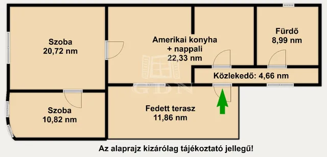 Eladó ház Szarvasgede 67 nm