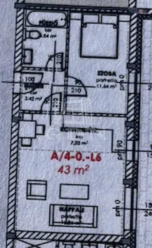 Eladó lakás Komárom 45 nm