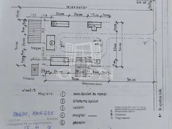 Eladó mezőgazdasági ingatlan Hajdúnánás 2051 nm