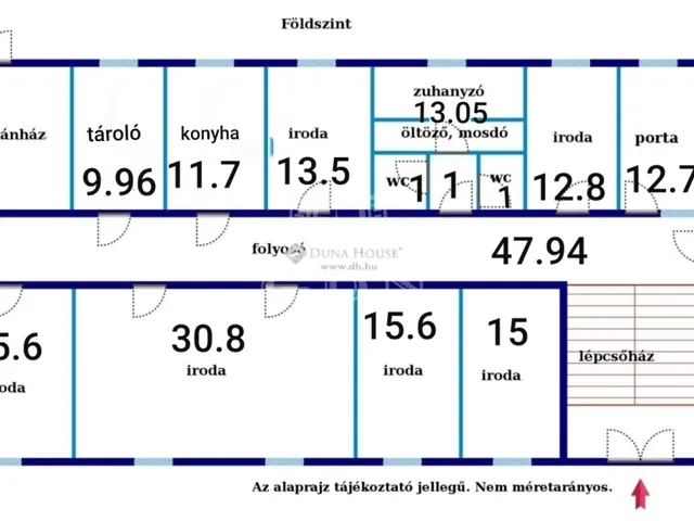 Kiadó kereskedelmi és ipari ingatlan Székesfehérvár, Felsőváros 13 nm