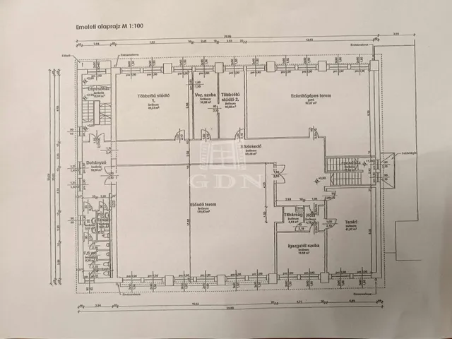 Kiadó kereskedelmi és ipari ingatlan Budapest XIX. kerület, Wekerletelep 1300 nm