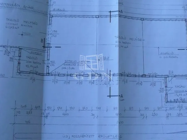 Eladó kereskedelmi és ipari ingatlan Kecskemét, Belsőnyír 781 nm