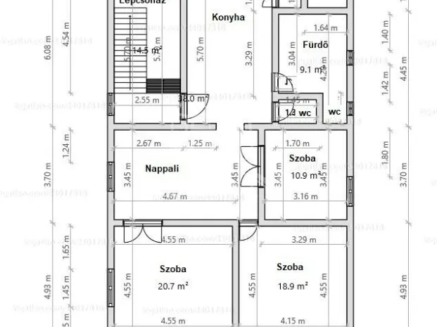 Eladó kereskedelmi és ipari ingatlan Budapest XVIII. kerület 330 nm