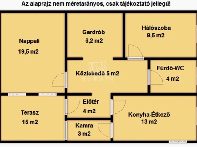 Eladó ház Budapest XVI. kerület, Árpádföld 65 nm