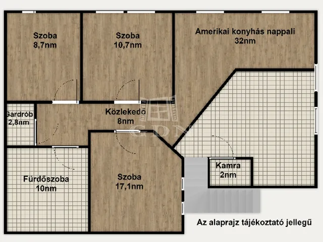 Eladó lakás Budapest XVIII. kerület, Gloriett-telep 91 nm