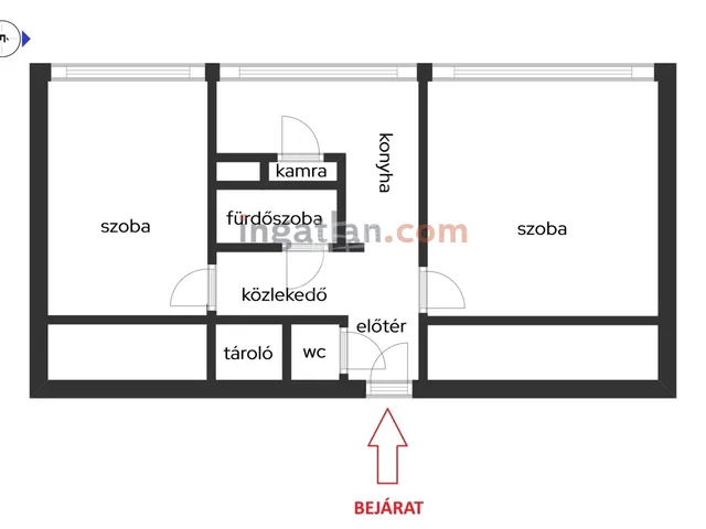 Eladó lakás Szigetszentmiklós 52 nm