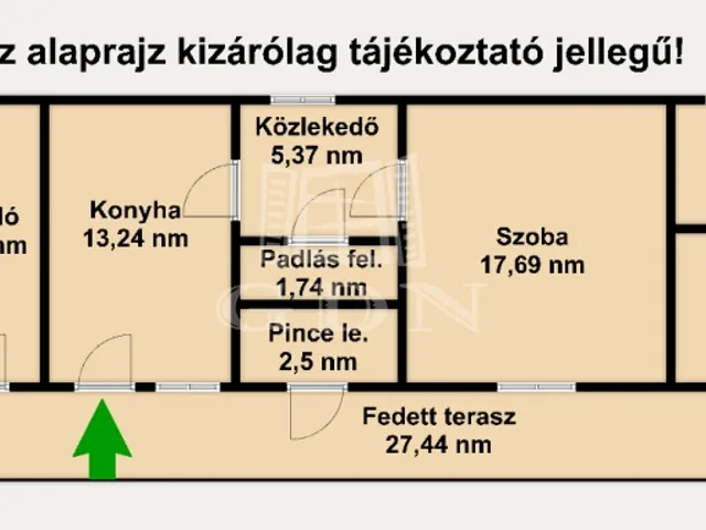 Eladó ház Szentmártonkáta 71 nm