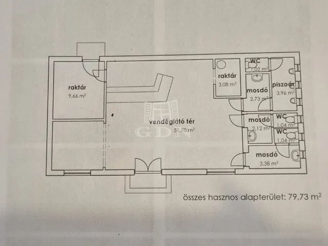 Eladó kereskedelmi és ipari ingatlan Székesfehérvár 80 nm