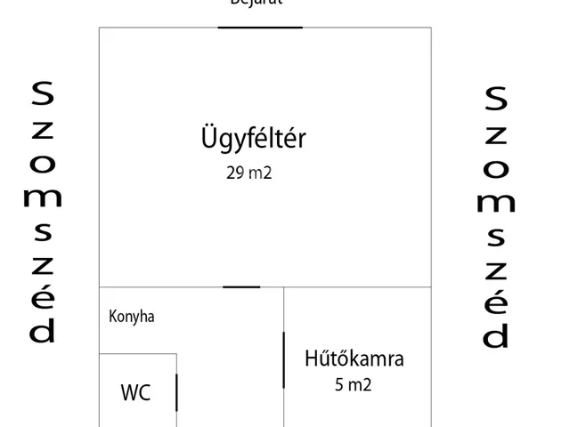 Kiadó kereskedelmi és ipari ingatlan Vác, Deákvár 44 nm