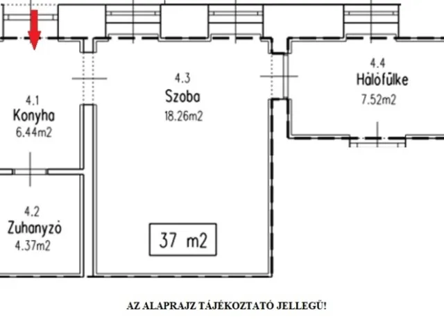 Eladó lakás Budapest XIII. kerület, Angyalföld 37 nm