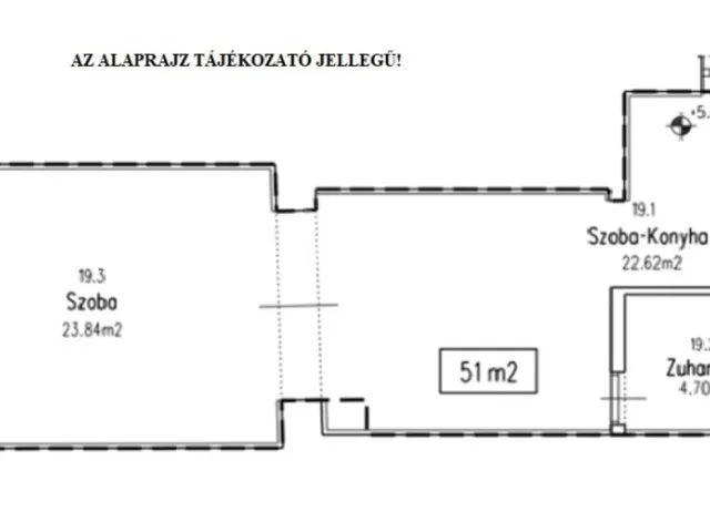 Eladó lakás Budapest XIII. kerület, Angyalföld 51 nm