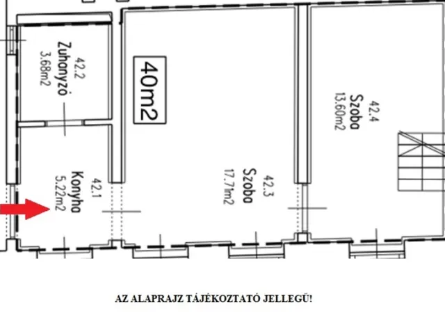 Eladó lakás Budapest XIII. kerület, Angyalföld 40 nm