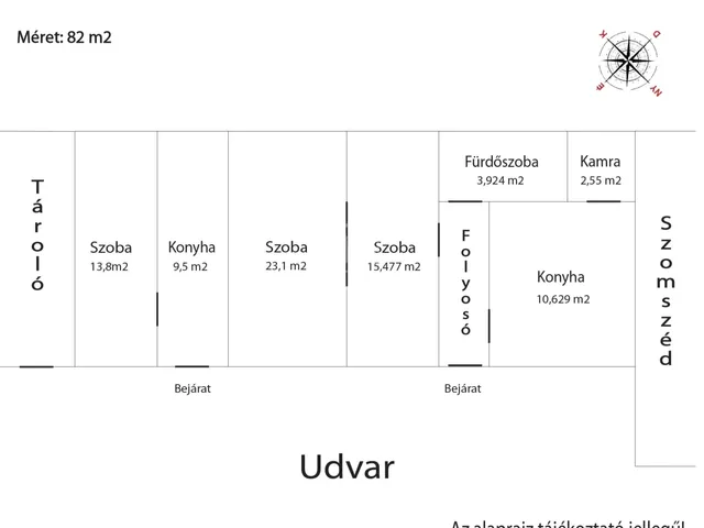 Eladó ház Vác, Belváros 82 nm