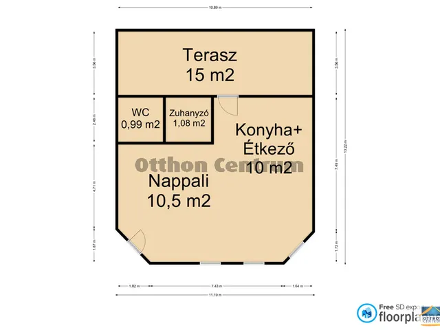 Eladó lakás Letenye 22 nm