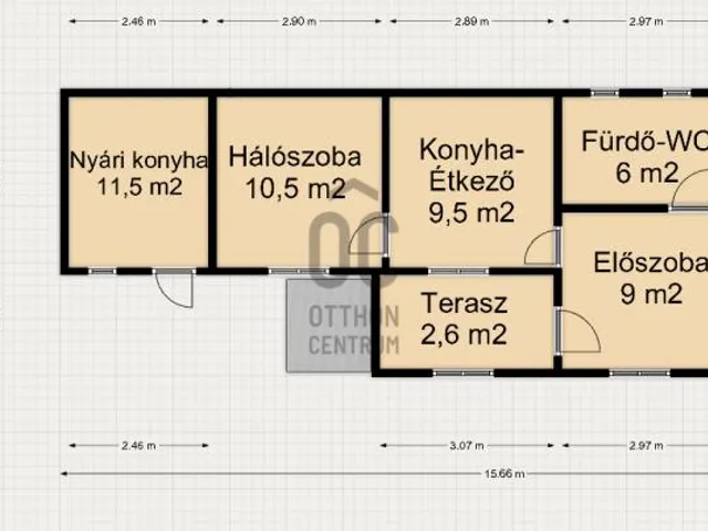 Eladó ház Nagykanizsa, Kiskanizsa 70 nm