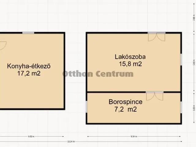 Eladó üdülő és hétvégi ház Zalasárszeg 46 nm