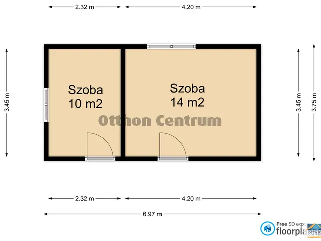 Eladó üdülő és hétvégi ház Galambok 24 nm