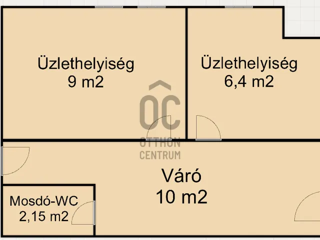 Eladó kereskedelmi és ipari ingatlan Nagykanizsa, Belváros 27 nm