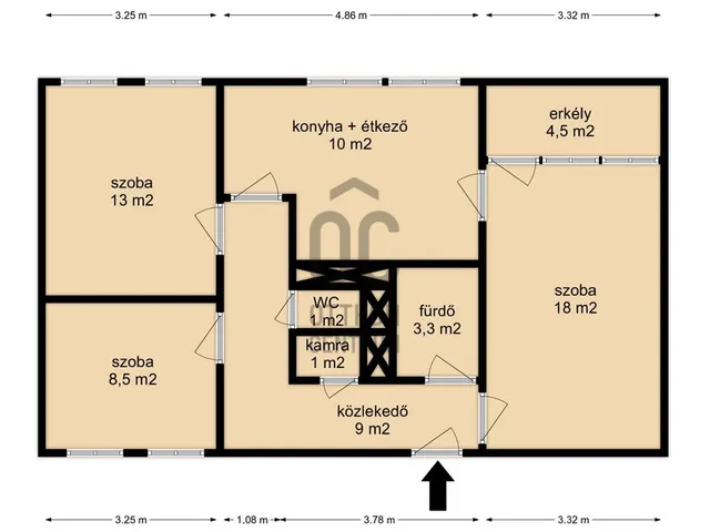 Eladó lakás Nagykanizsa 66 nm